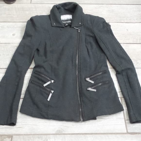 Kensie Jackets & Blazers - Kensie Tailored Zip Up Jacket